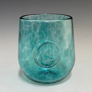 Colored Block Island Stemless Wine Glasses