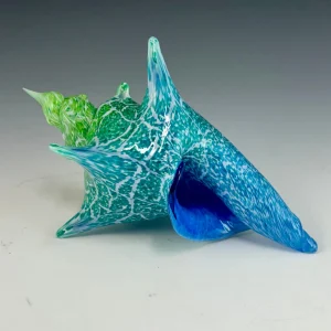 Glass Conch Shell