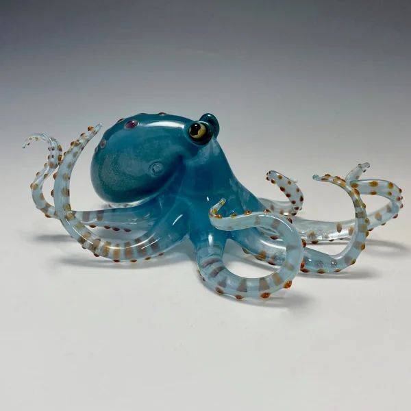 Large Glass Octopus