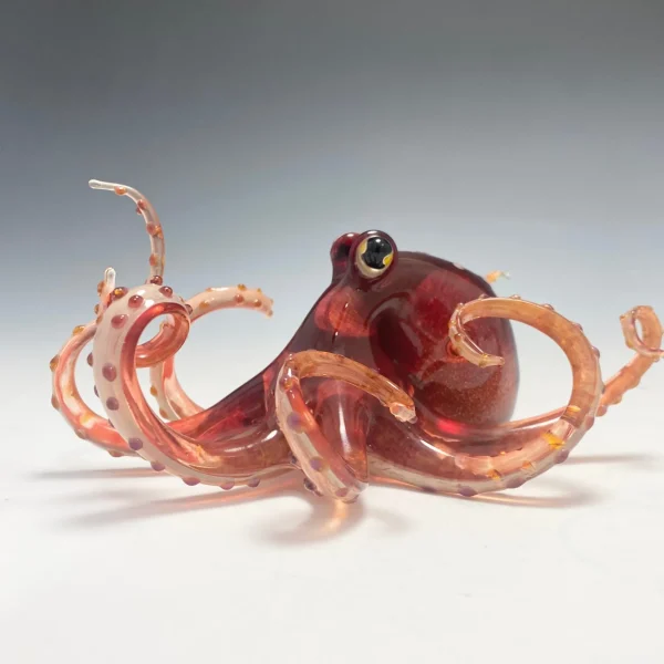 Large Glass Octopus