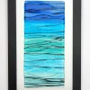 Long Seascape Framed Glass