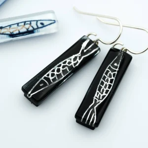 Pisces Bar Earrings