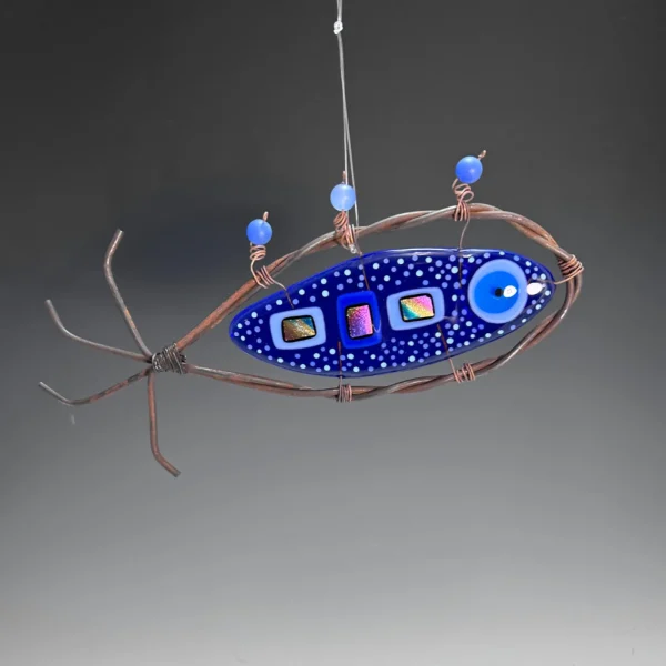 Small Fused Glass Fish