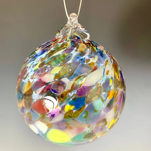 Transparent Spotted Ornaments